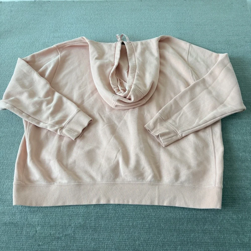 Nike  Sportswear Club Fleece Hoodie Sweater Unisex 3XL Pink Pockets Logo Lounge